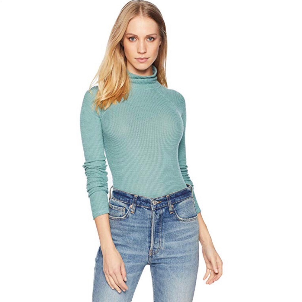 Free people turtleneck bodysuit